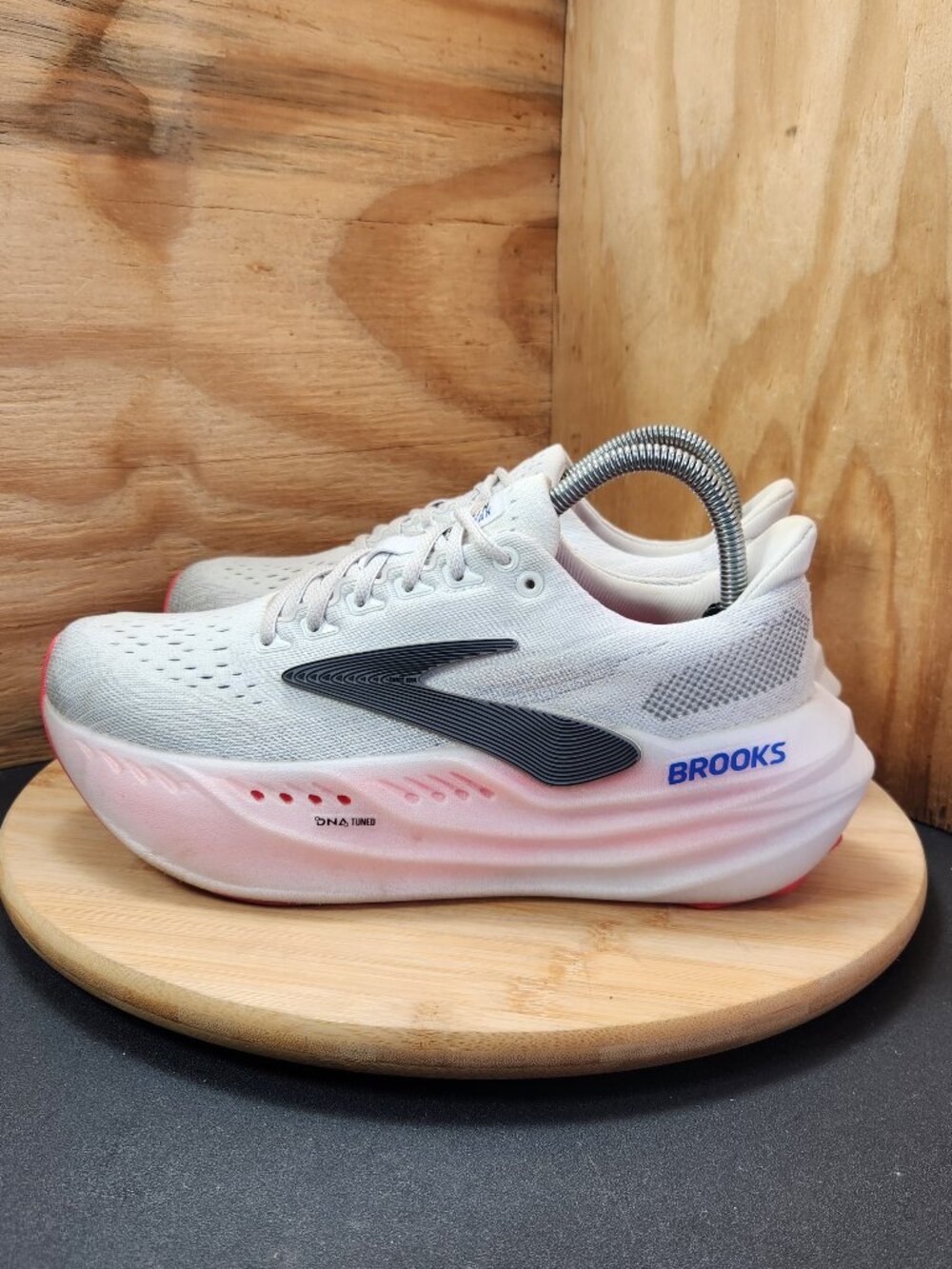 Brooks Glycerin Max Womens White Running Shoes Sneakers Size 8.5 - Picture 5 of 10